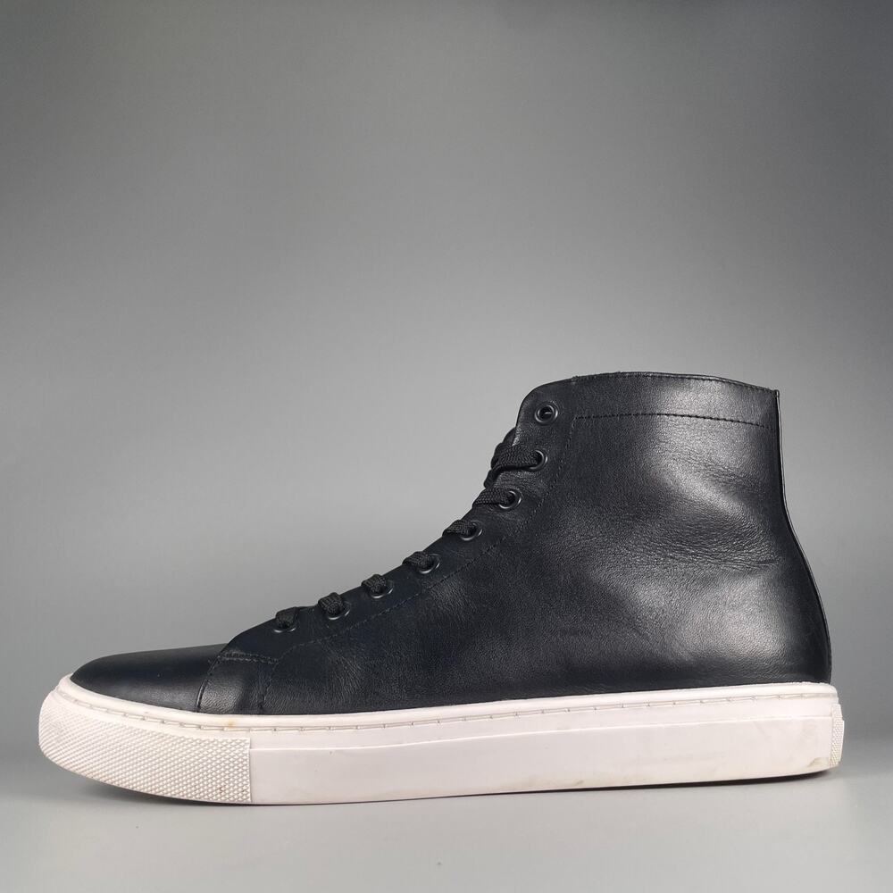 Thursday Boot Co. Premier Men's 8 Black Leather Causal High Top Sneakers Shoes